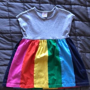 Hanna Andersson 3T Rainbow Dress